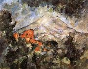 Paul Cezanne La Montagne Sainte-Victoire et le Chateau Noir oil painting reproduction